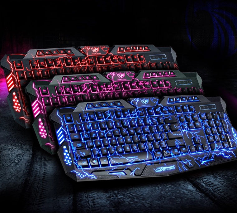 wired gaming keyboard set J10