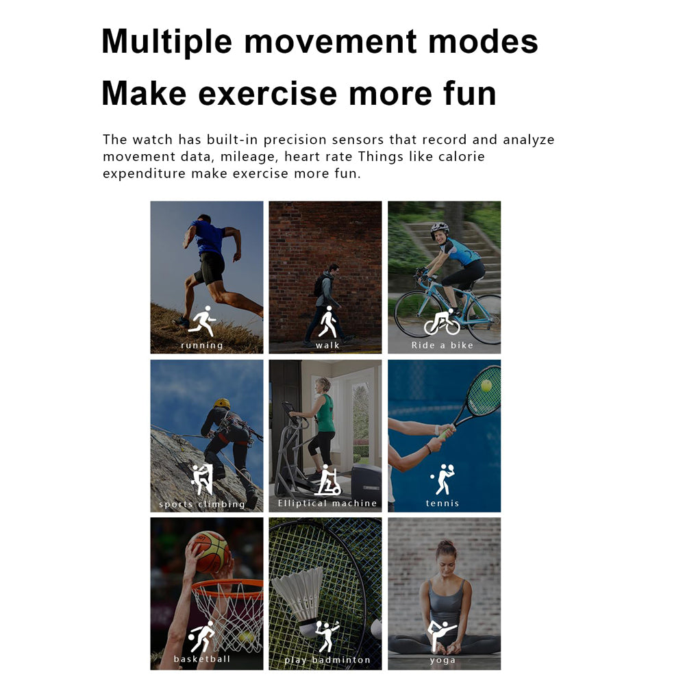 Smartwatch With GPS 1.39 Inch TFT Screen IOS Android Bluetooth 5.3