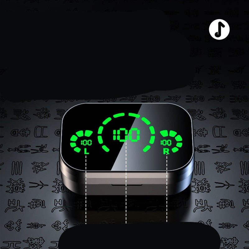 YD03 Wireless Bluetooth-compatible Headset Digital Display