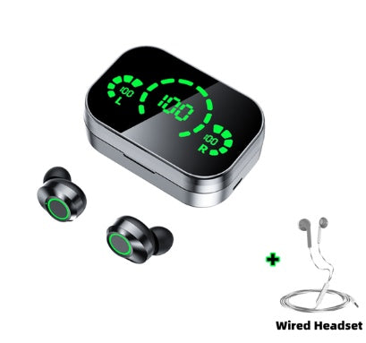 YD03 Wireless Bluetooth-compatible Headset Digital Display